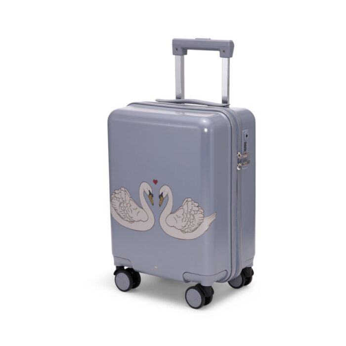 Travel Suitcase - Swan Blue - Konges Slojd