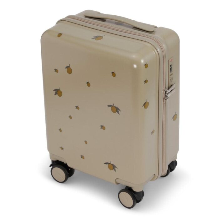 Travel suitcase - Lemon - Konges Slojd Travel suitcase - Lemon - Konges Slojd