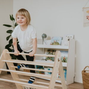 Triangle/Swedish Wall 2 in 1 - Natural Wood - Leg & Go