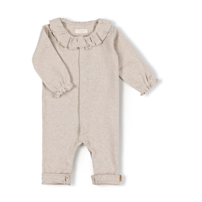 Tuc Onesie - Beige - Nixnut Tuc Onesie - Beige - Nixnut