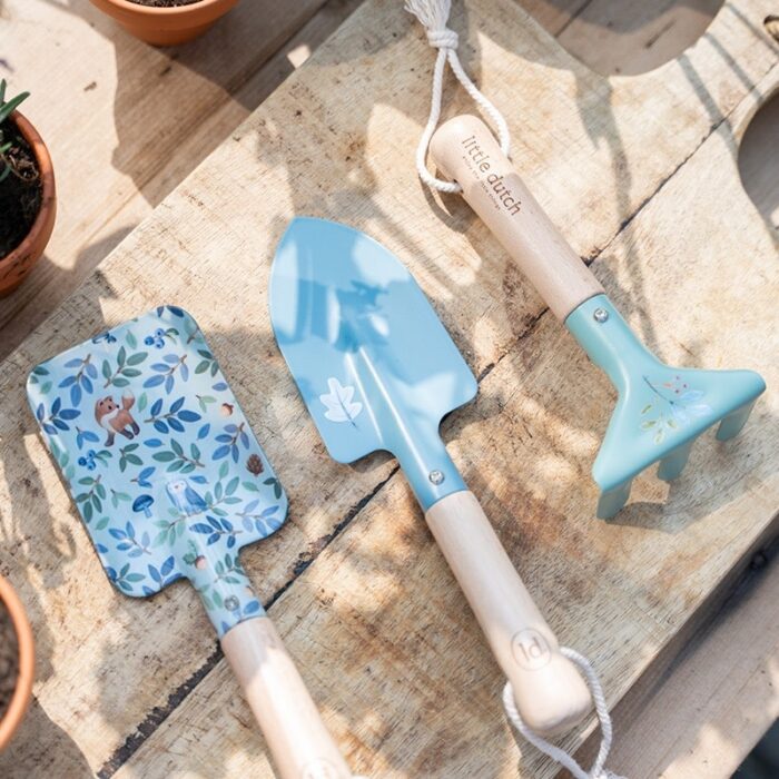 Tuingereedschap - Blauw - Forest Friends - Little Dutch