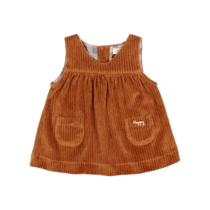 Velour Dress - Toffee - Buho Mini Velour Dress - Toffee - Buho Mini