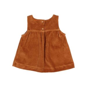 Velour Dress - Toffee - Buho Mini