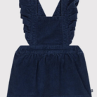 Velours Kleedje - Navy - Petit Bateau