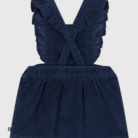 Velours Kleedje - Navy - Petit Bateau