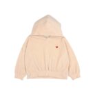 Velvet Hoodie - Cream Pink - Buho