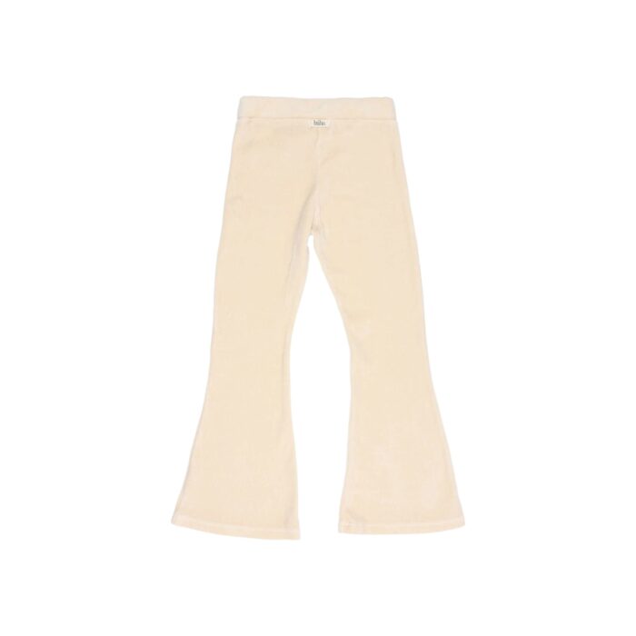 Velvet Legging Flare - Ivory - Buho Velvet Legging Flare - Ivory - Buho