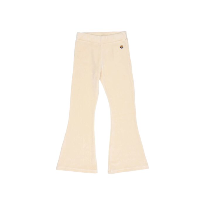 Velvet Legging Flare - Ivory - Buho Velvet Legging Flare - Ivory - Buho