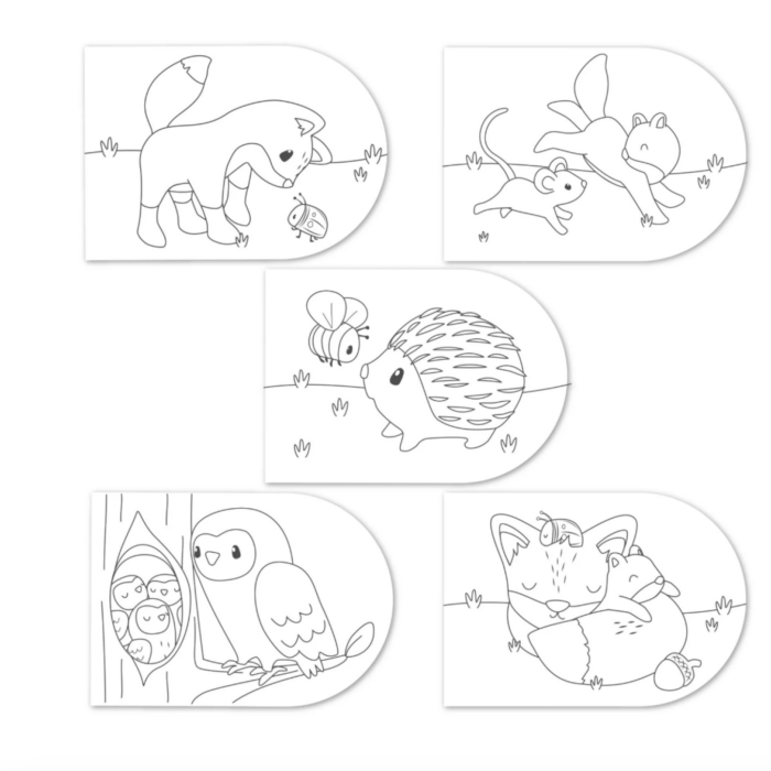 Verfboek - Forest Friends - Little Dutch