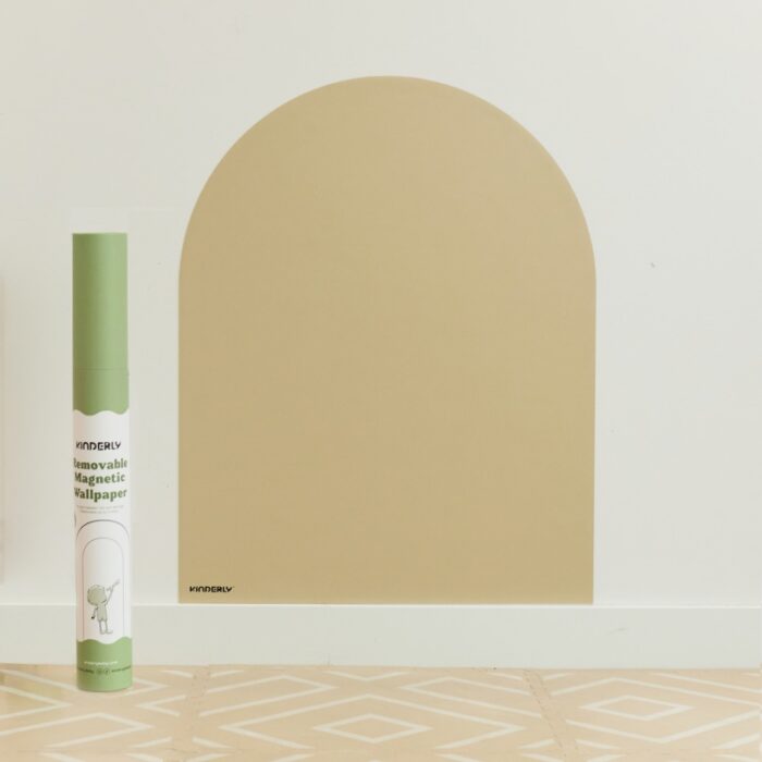 Verplaatsbare Magnetische Muursticker - Beige - Kinderly