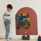 Verplaatsbare Magnetische Muursticker - Clay - Kinderly