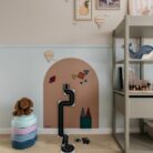 Verplaatsbare Magnetische Muursticker - Mocha - Kinderly