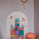 Verplaatsbare Magnetische Muursticker - Sand - Kinderly