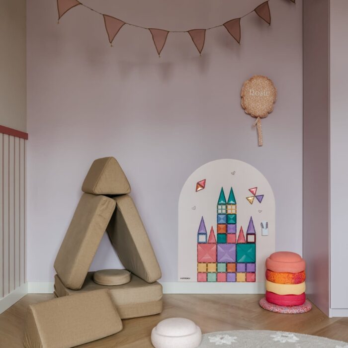 Verplaatsbare Magnetische Muursticker - Sand - Kinderly