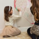 Verplaatsbare Magnetische Muursticker - Sand - Kinderly