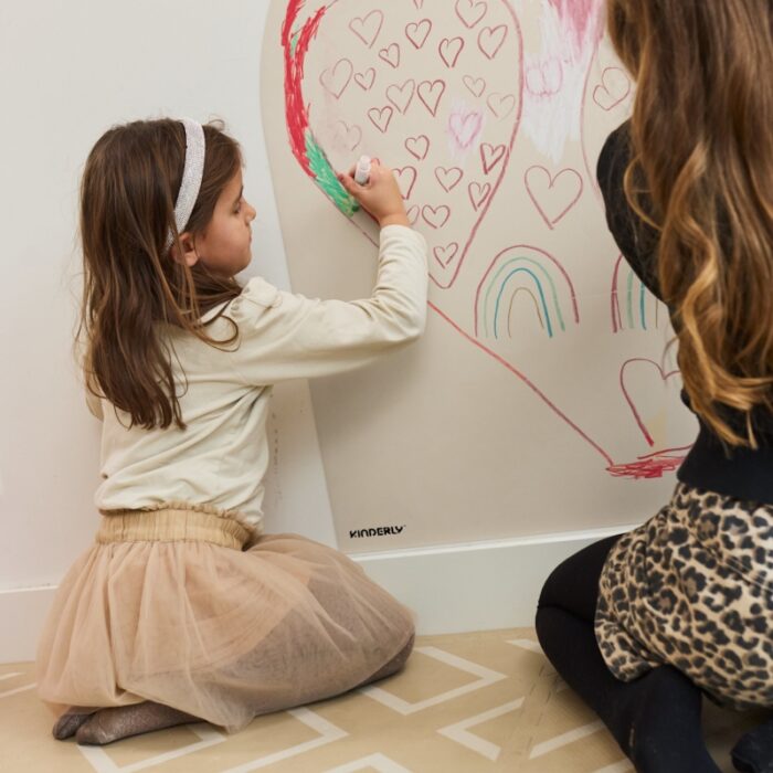 Verplaatsbare Magnetische Muursticker - Sand - Kinderly