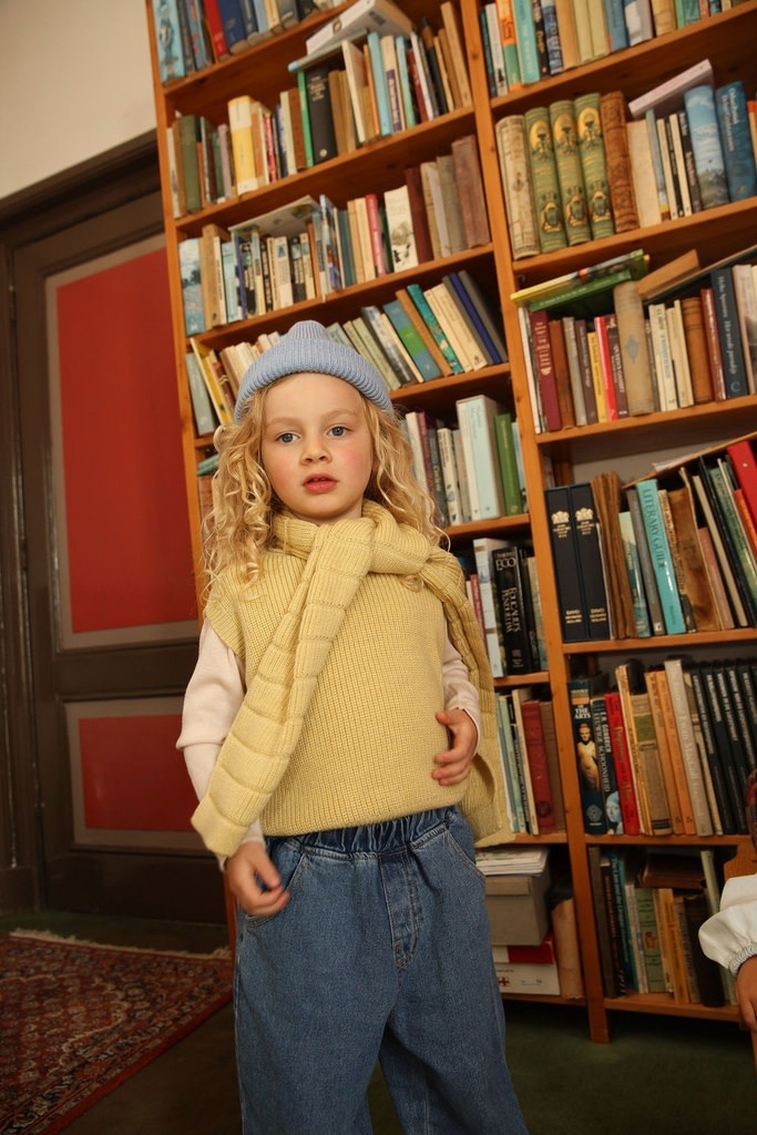Vest Harvey Kid - Light Yellow - HVID Vest Harvey Kid - Light Yellow - HVID