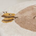 Vloerkleed Konijn Beige - 110x110 - Little Dutch