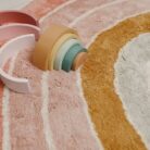 Vloerkleed Regenboog - 130x80 - Little Dutch