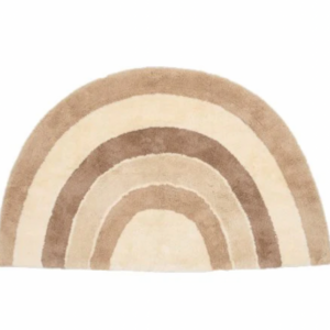 Vloerkleed Regenboog Beige - 130x80 - Little Dutch