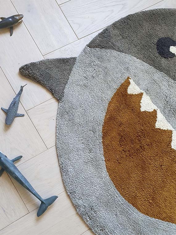 Vloerkleed Shark - Tapis Petit Vloerkleed Shark - Tapis Petit