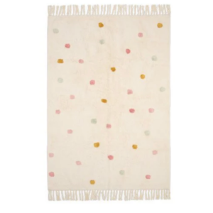 Vloerkleed Stippen Rose - 120x170 - Little Dutch