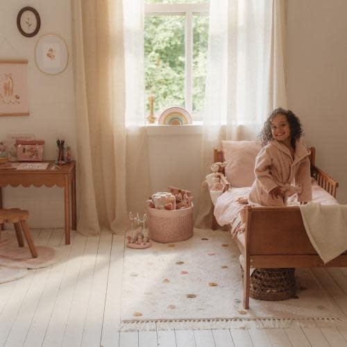 Vloerkleed Stippen Rose - 120x170 - Little Dutch