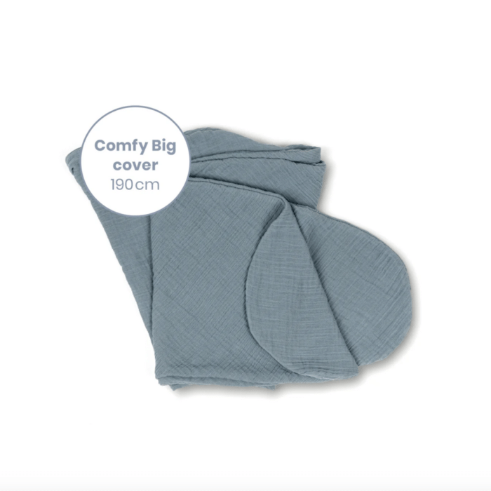 Voedingskussenhoes Comfy Big - Tetra Blue - Doomoo