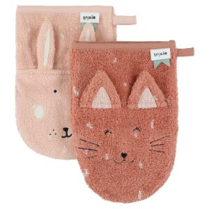 Washandje 2-pack | Mrs. Cat & Mrs. Rabbit - Trixie