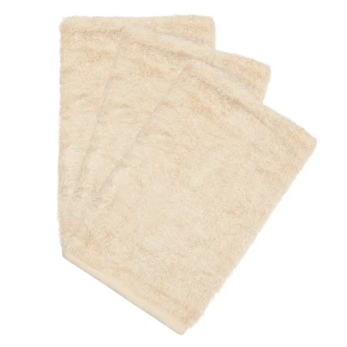 Washandjes (3 stuks) - Frosted Almond - Timboo