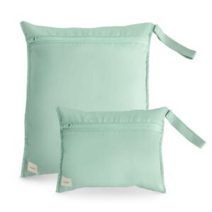 Water Resistant Wet Bag - Roman Green - Mushie