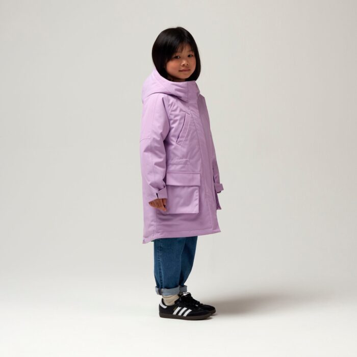 Waterproof Parka Fast Camel - Purple - Gosoaky
