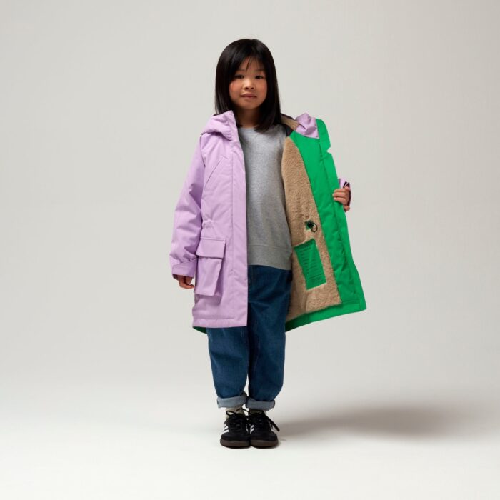 Waterproof Parka Fast Camel - Purple - Gosoaky