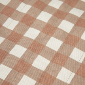 Waterproof Stroller Bag Hyde Park - Terracotta Checks - Nobodinoz
