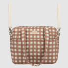 Waterproof Stroller Bag Hyde Park - Terracotta Checks - Nobodinoz
