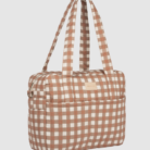 Waterproof Stroller Bag Hyde Park - Terracotta Checks - Nobodinoz