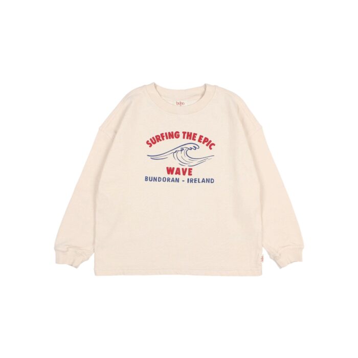 Wave T-Shirt - Natural - Buho Wave T-Shirt - Natural - Buho