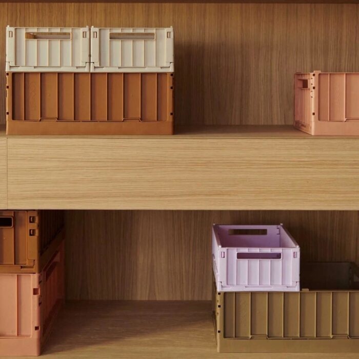 Weston Storage Box Medium - 2p - Lila - Liewood