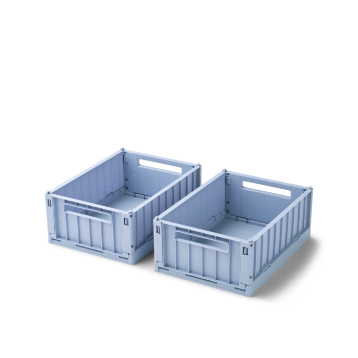 Weston Storage Box S 2-pack - Dusty lavender - Liewood