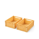 Weston Storage Box S 2-pack - Yuzu - Liewood
