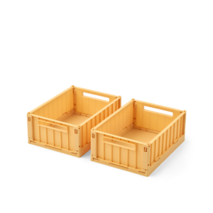 Weston Storage Box S 2-pack - Yuzu - Liewood