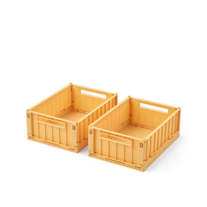 Weston Storage Box S 2-pack - Yuzu - Liewood