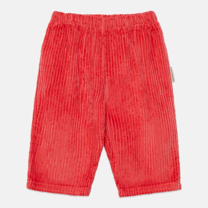 Whk corduroy baby pants - Red - Weekend House Kids