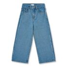 Wide leg Jeans - Mid Blue − Petit Blush