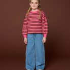 Wide leg Jeans - Mid Blue − Petit Blush