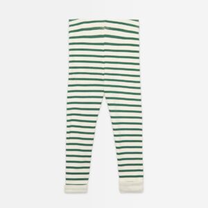 Winter garden Striped leggings - White - Weekend House Kids