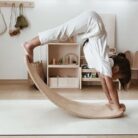 Wobbel Pro Blank Gelakt Met Vilt - Baby Muis