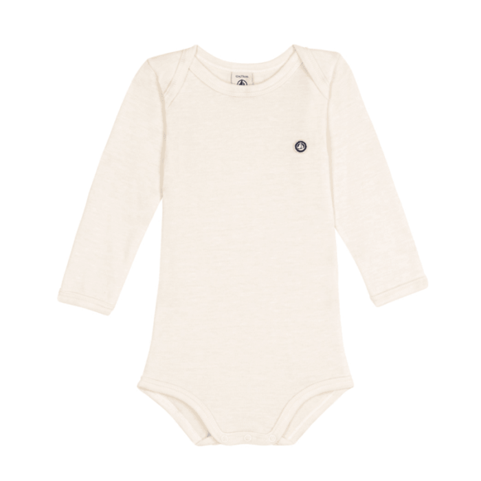 Wollen Body - Ecru - Petit Bateau