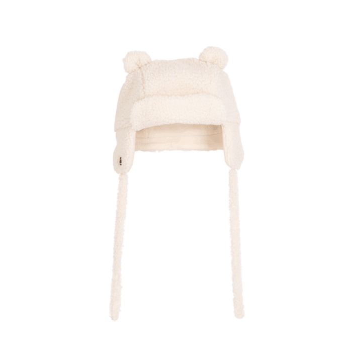 Woolly Beanie Hat - Milk - Petit Bateau Woolly Beanie Hat - Milk - Petit Bateau