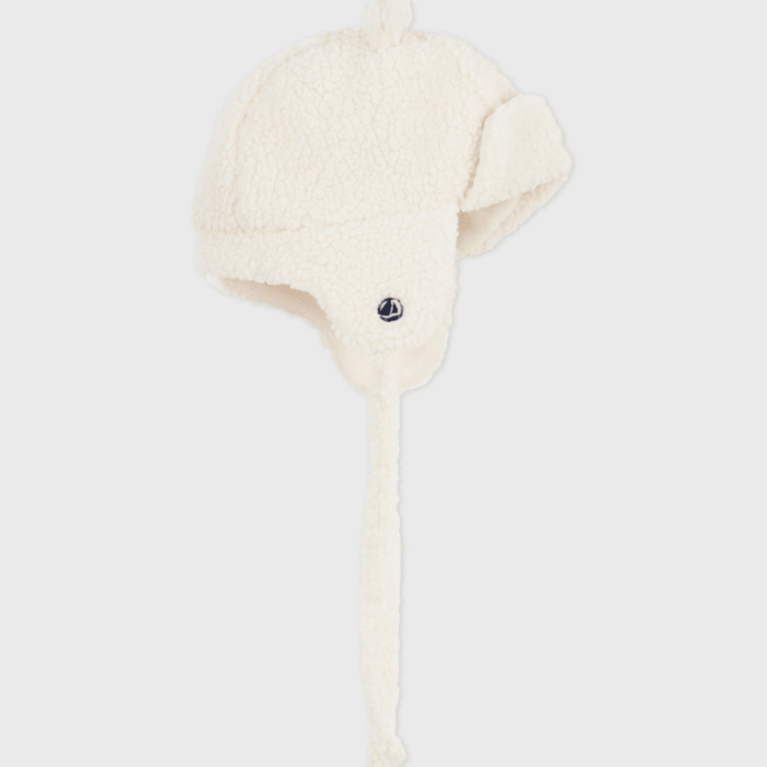 Woolly Beanie Hat - Milk - Petit Bateau Woolly Beanie Hat - Milk - Petit Bateau